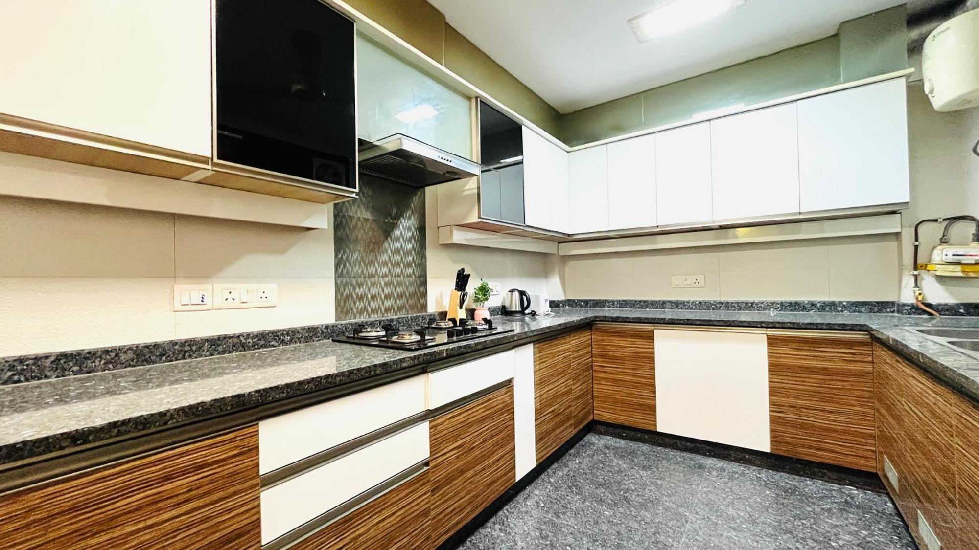 Olive Serviced Apartments - Defence Colony New Delhi Rom bilde